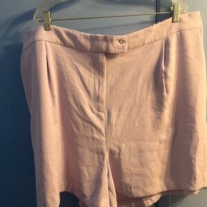 Skies Are Blue Blush High Waist Shorts